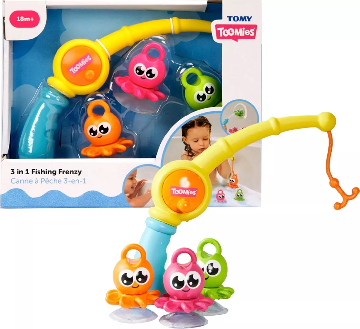 Tomy E73103 bath game/toy/sticker Multicolour 395487