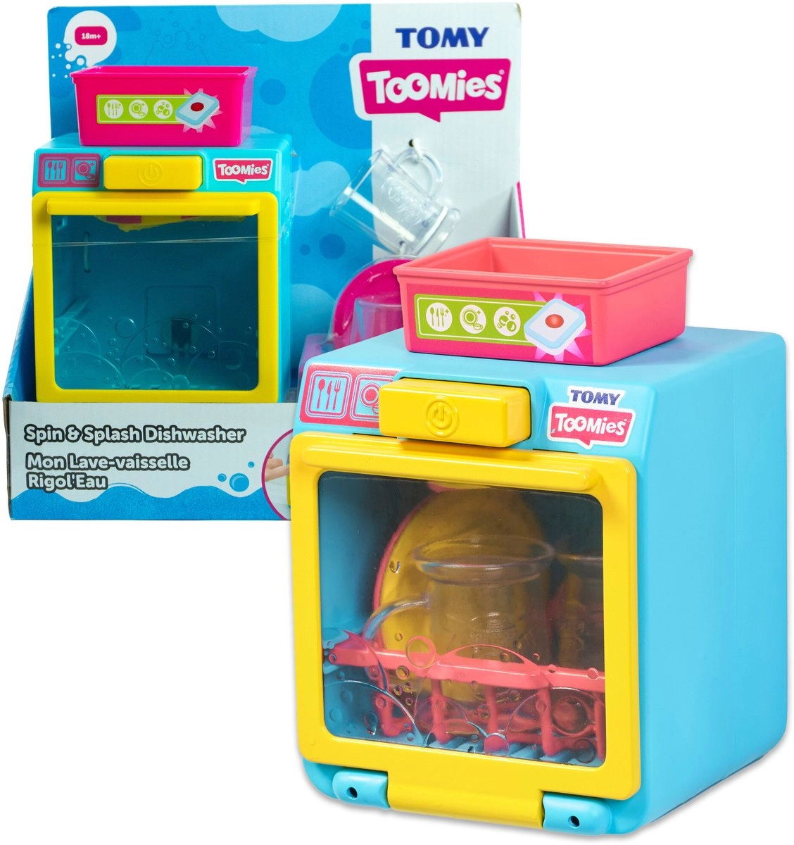 Tomy Toomies Spin Splash Bath playset