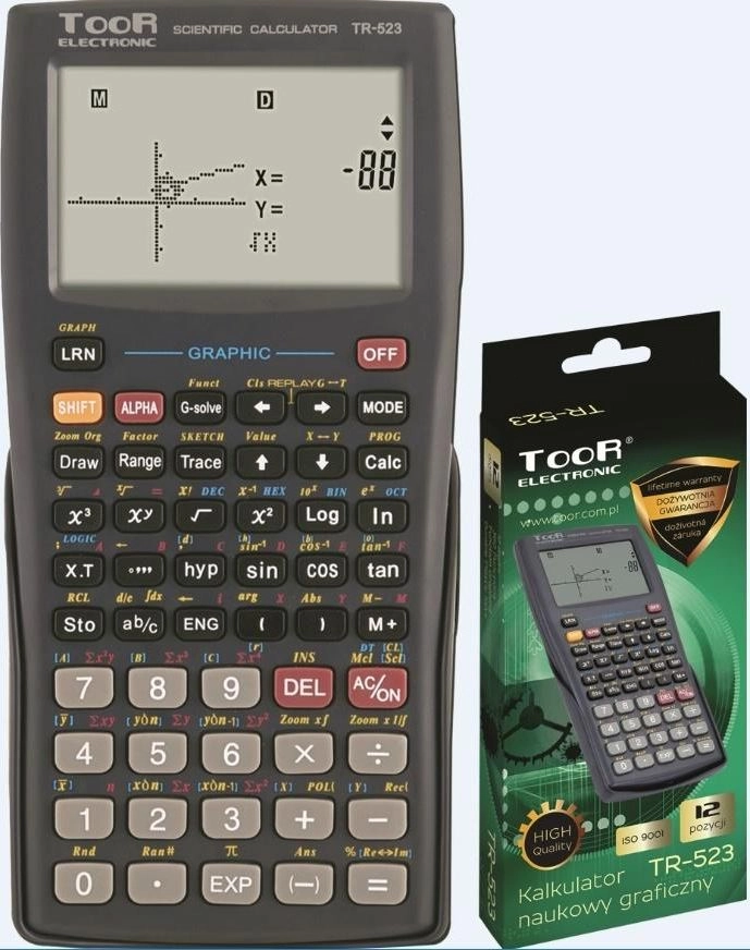 Toor Electronic Scientific Graphic Calculator (279588)