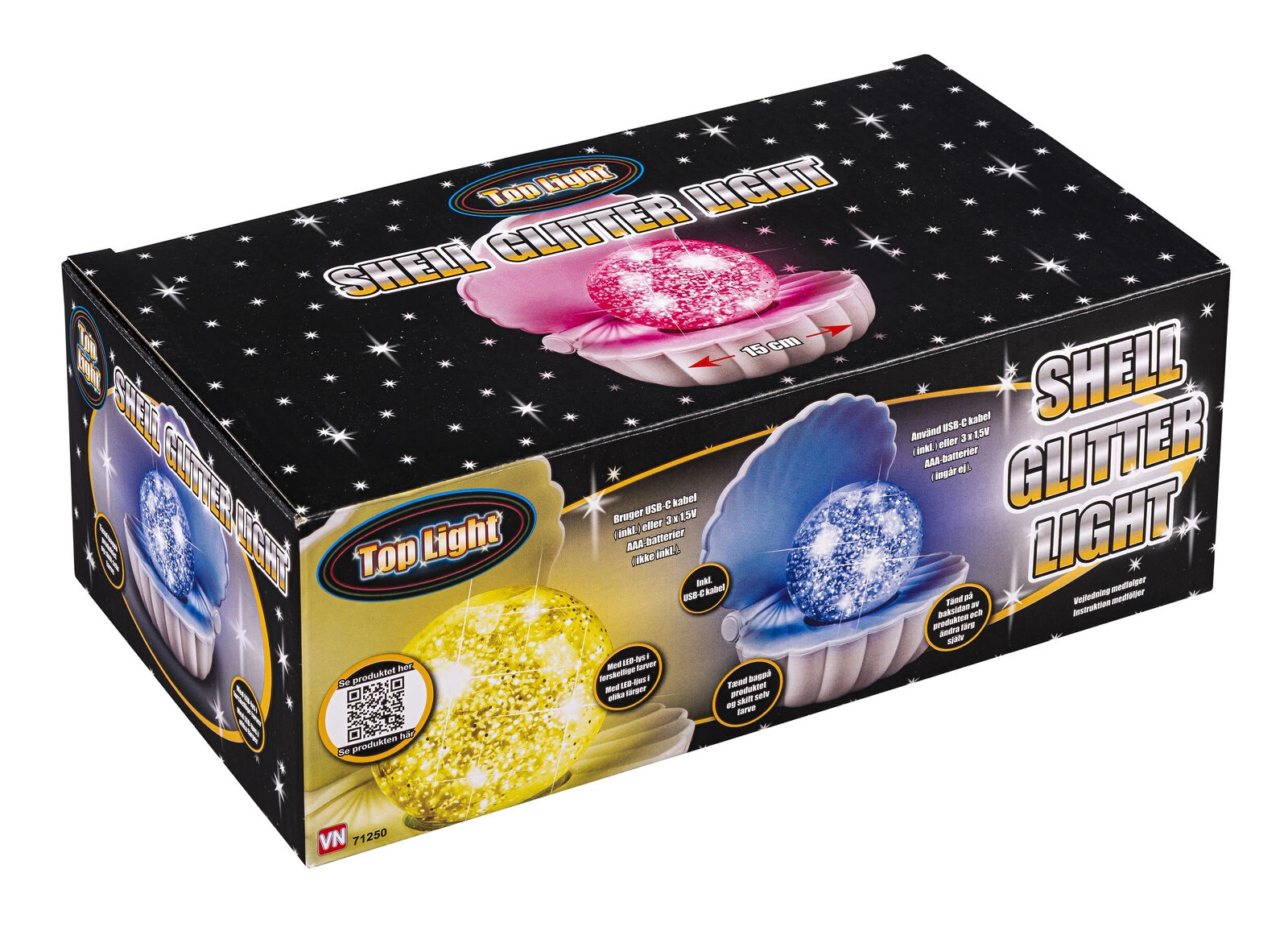 Top Light - Shell Lamp with