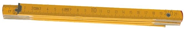 Top Tools Wooden tape measure forged