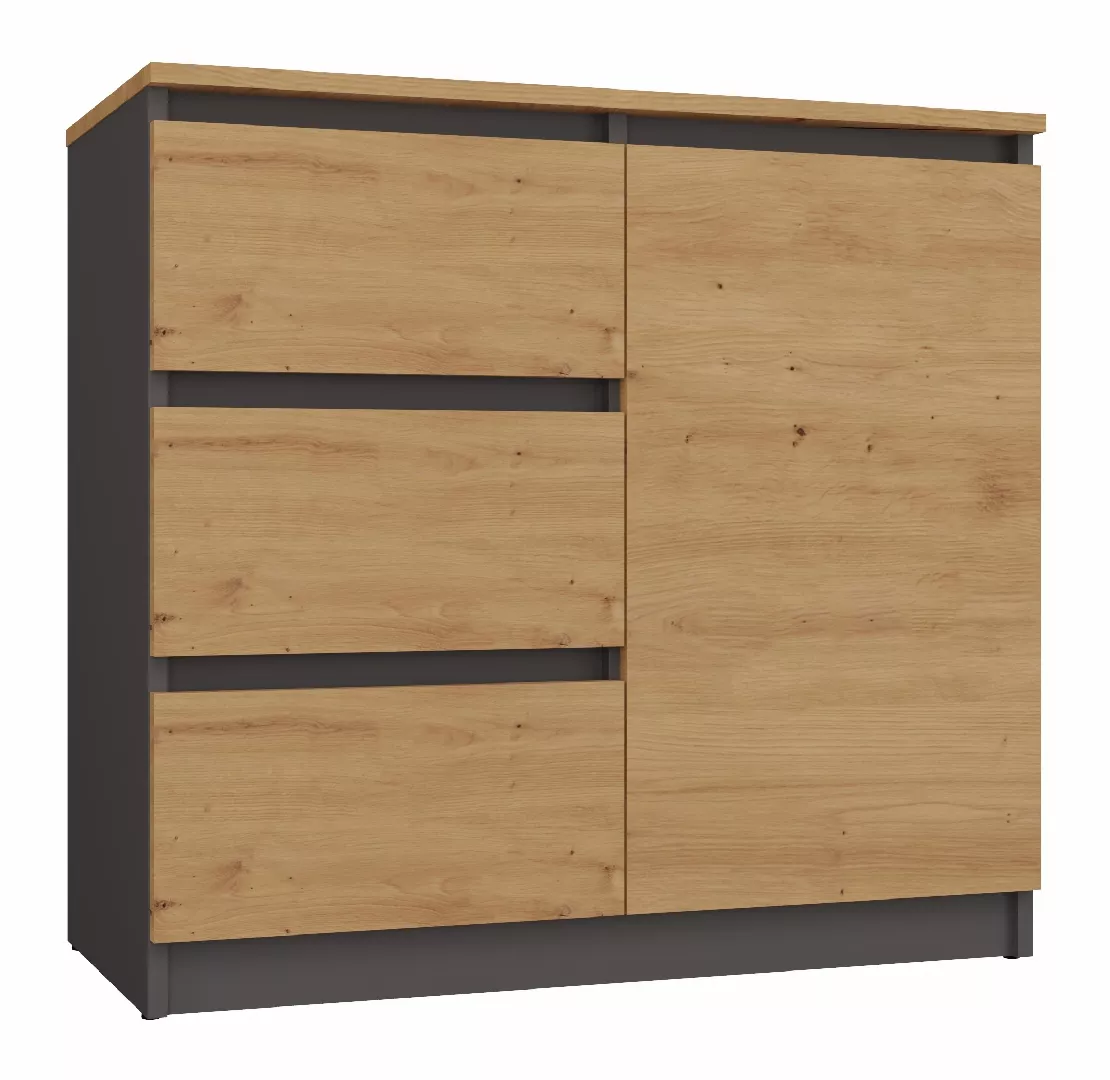 Topeshop 1D3S ANT/ART BA KPL chest
