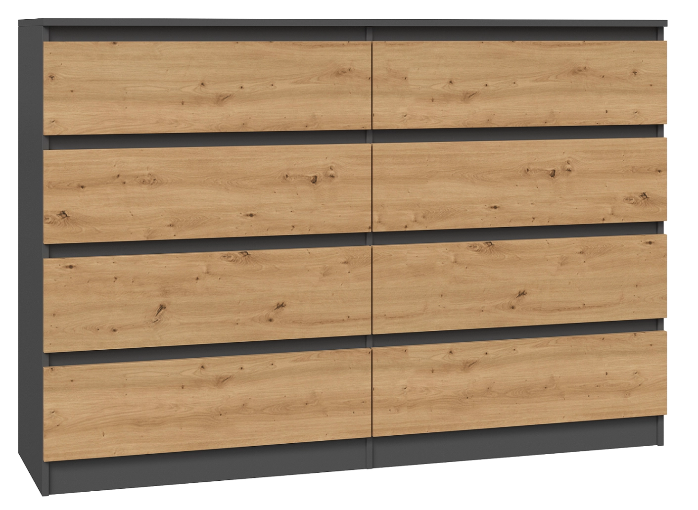 Topeshop M8 140 ANT/ART KPL kumode