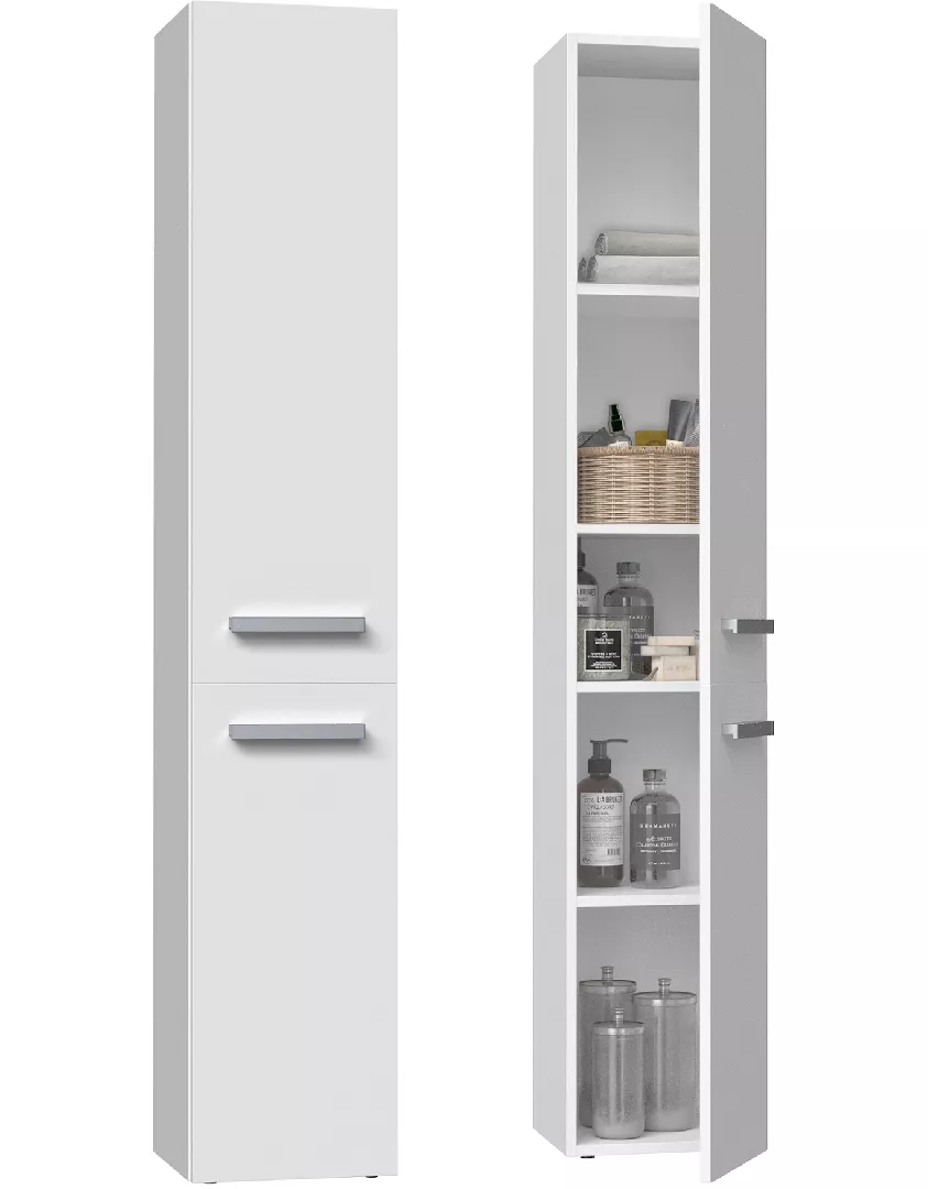 Topeshop NEL II BIEL bathroom storage