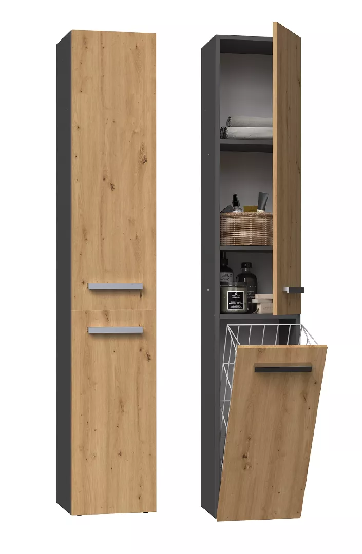 Topeshop NEL IV ANT/ART bathroom storage