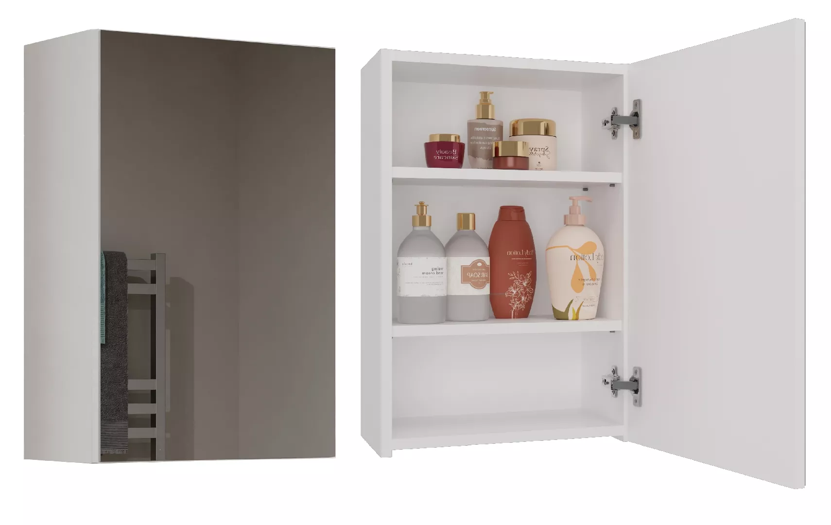 Topeshop POLA 1DL BIEL bathroom storage
