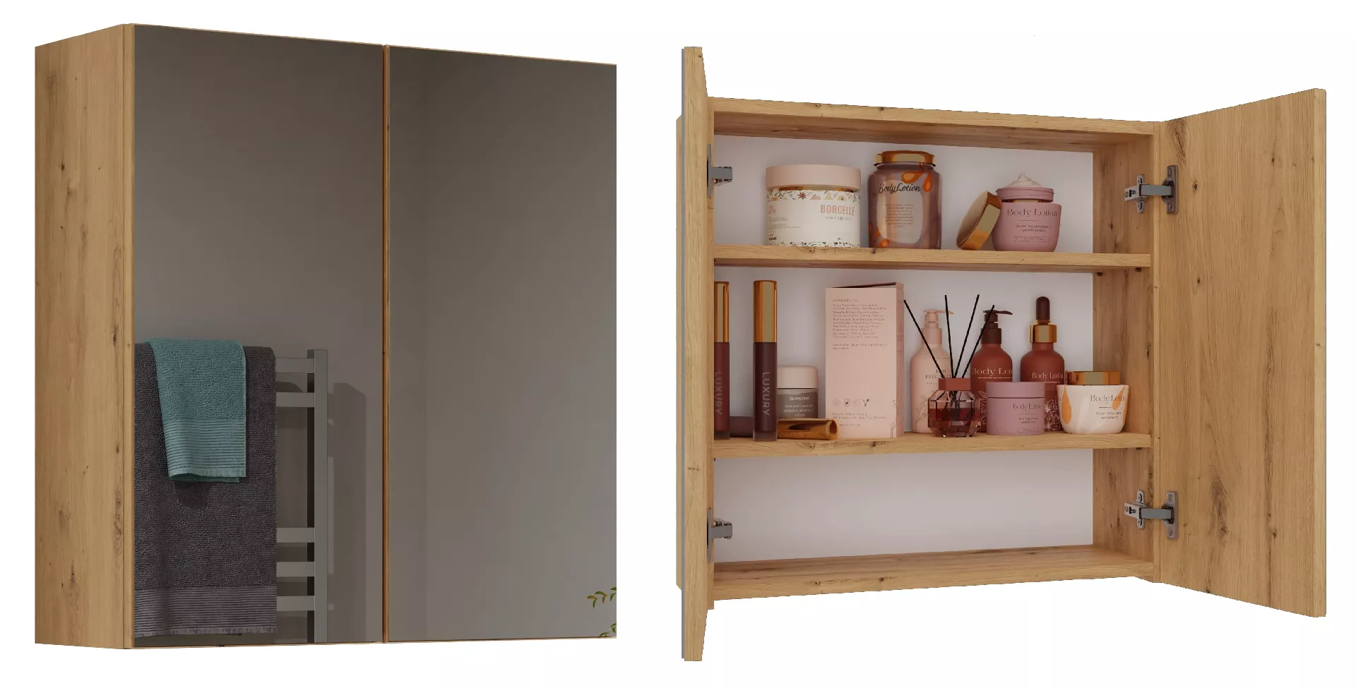 Topeshop POLA 2DL ARTISAN bathroom storage