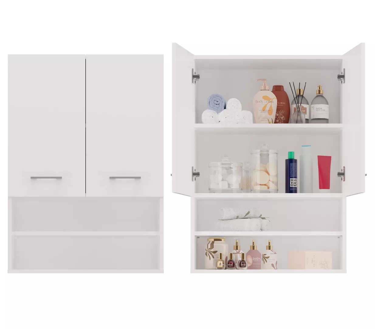 Topeshop POLA MINI DK BIEL bathroom