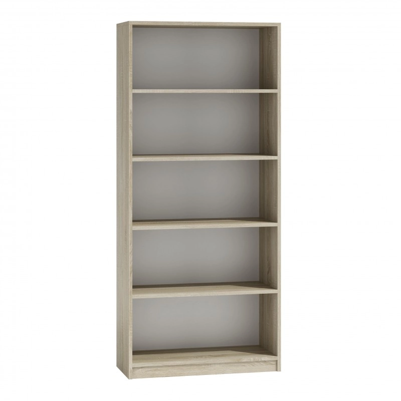 Topeshop R80 SONOMA biroja grāmatu skapis