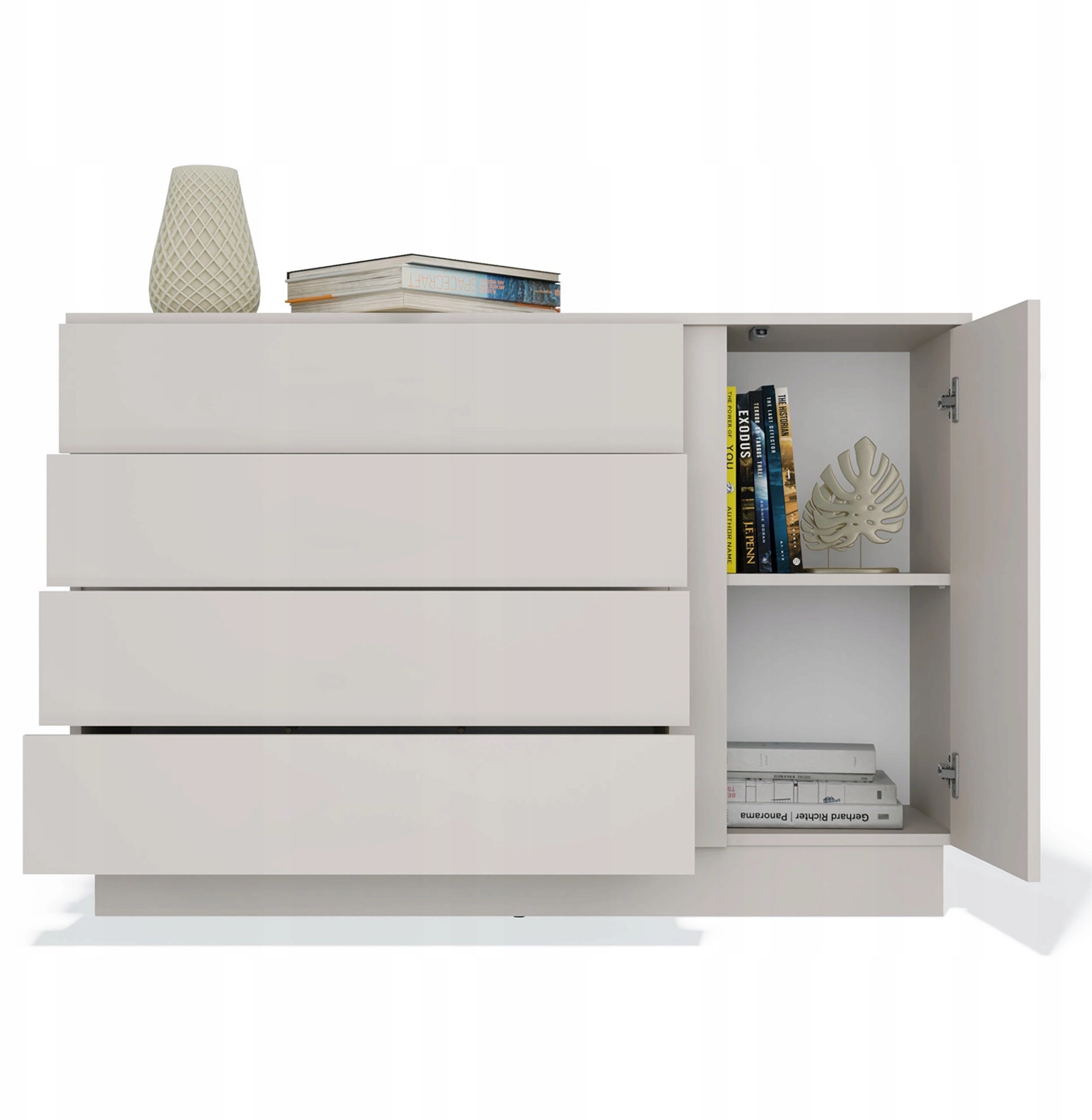Topeshop AMBER Chest of Drawers 1D4S