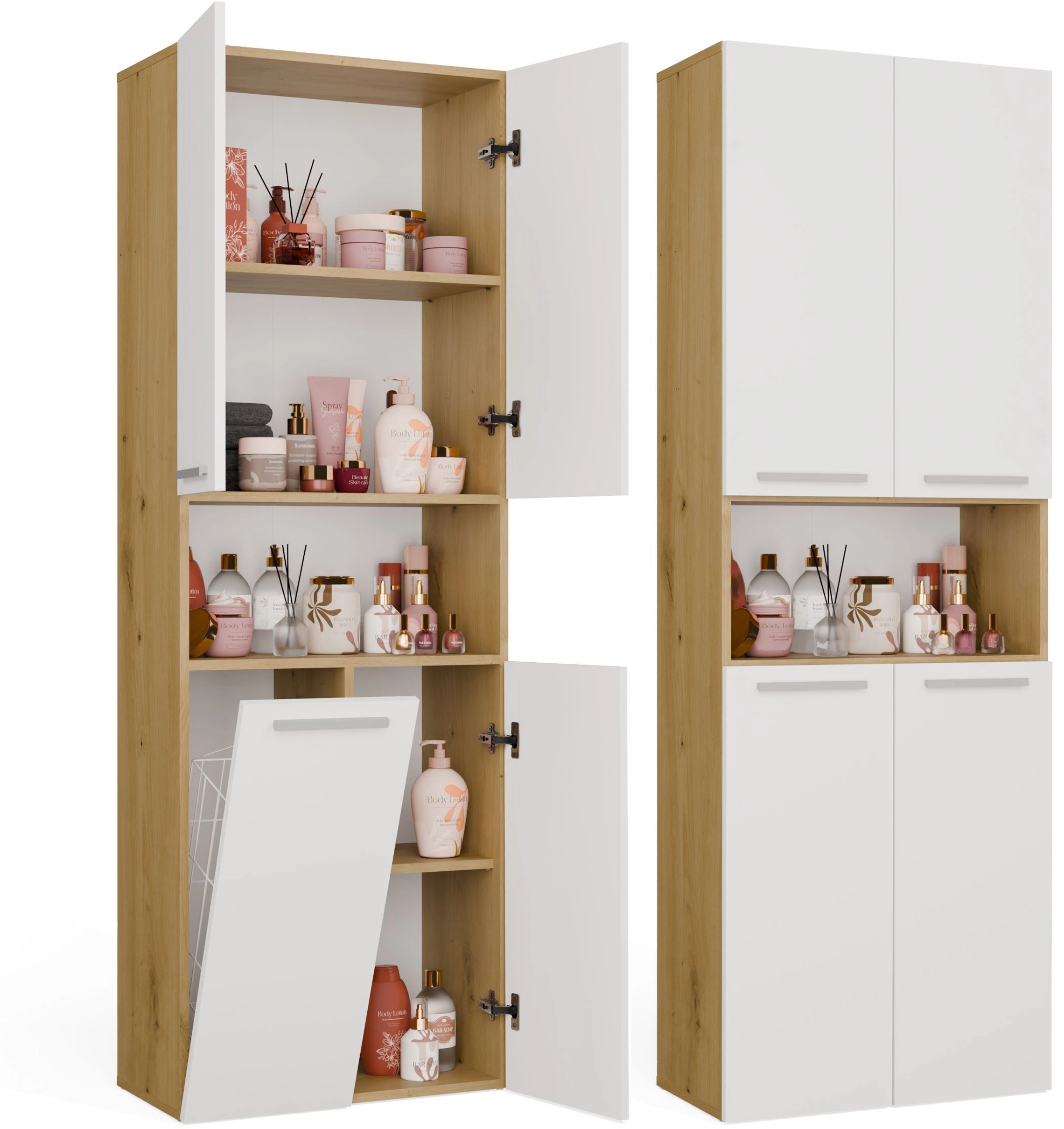 Topeshop Nel 1K/DK ARTISAN WHITE bathroom