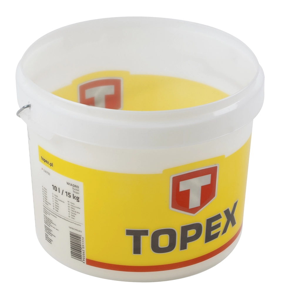 Topex Wiadro malarskie 10L metalowy uchwyt
