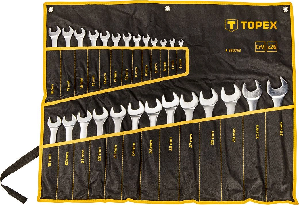 Topex Combination wrenches (Combination wrenches 6-32