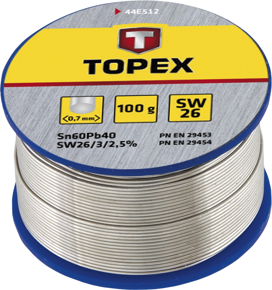 Topex Lut cynowy 60% Sn drut