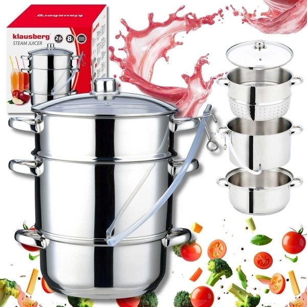 Topfann STEAM JUICER 8L INDUCTION GAS