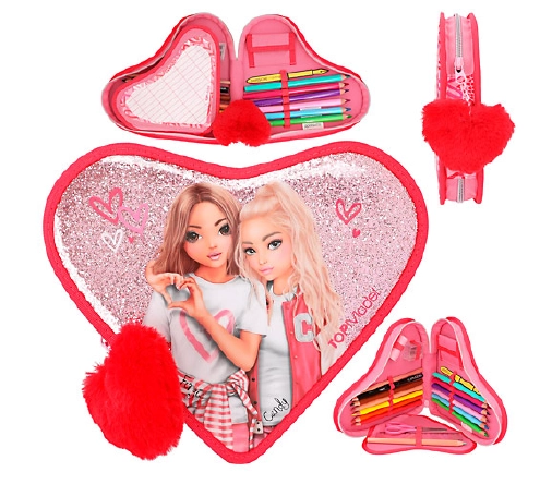 TOPModel - Pencilcase heart shape -