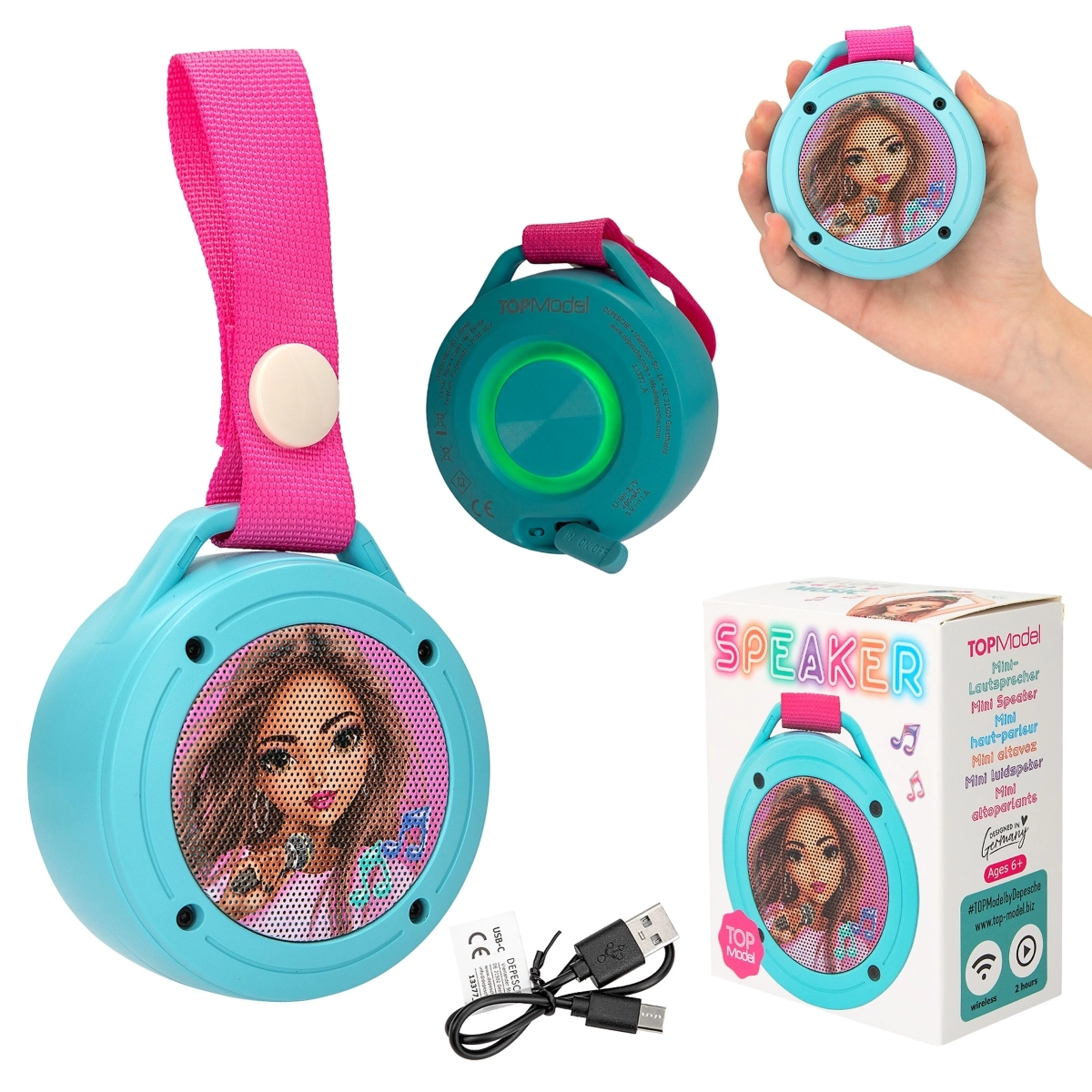 Topmodel - Mini Speaker - Turquoise