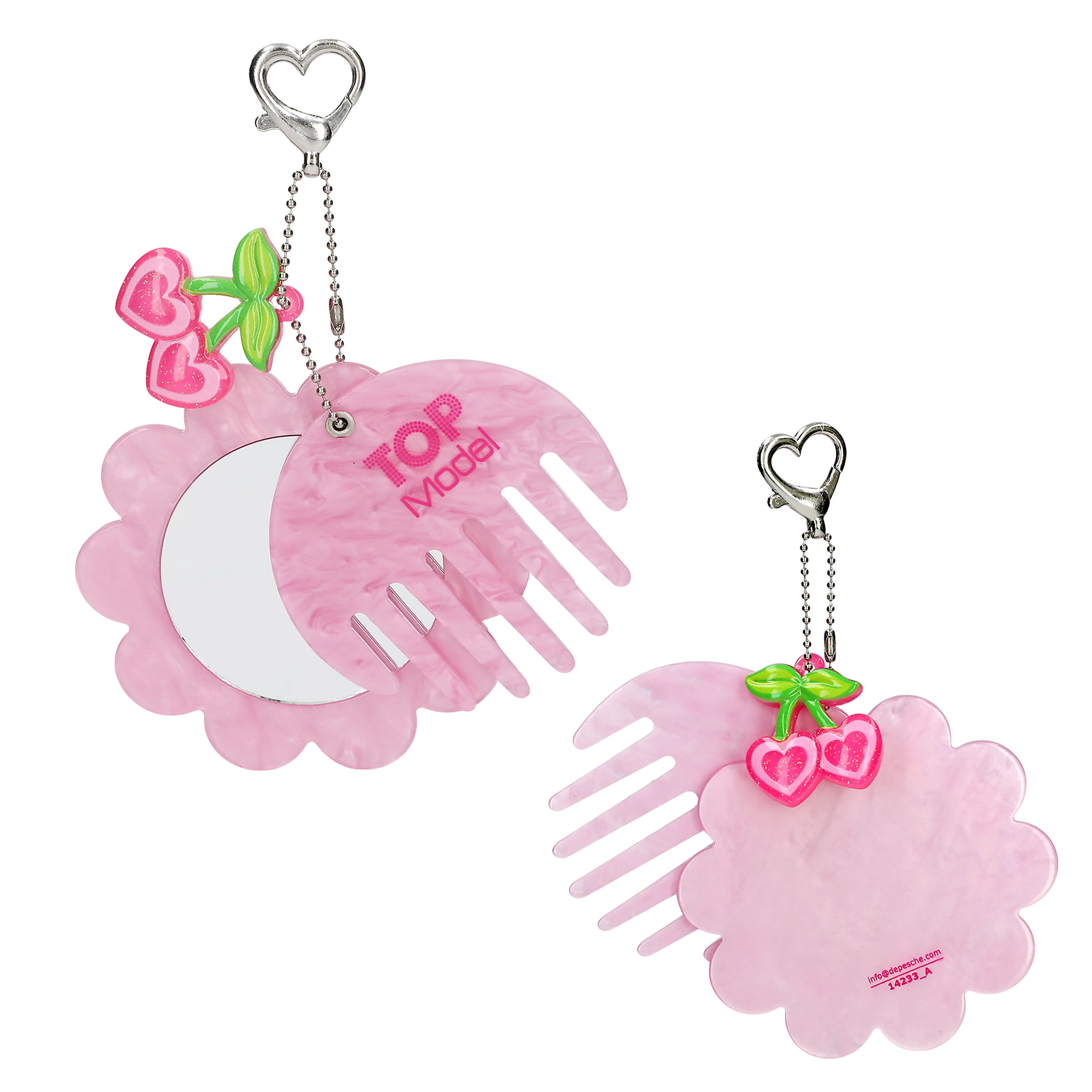Topmodel - Hair Comb With Mirror