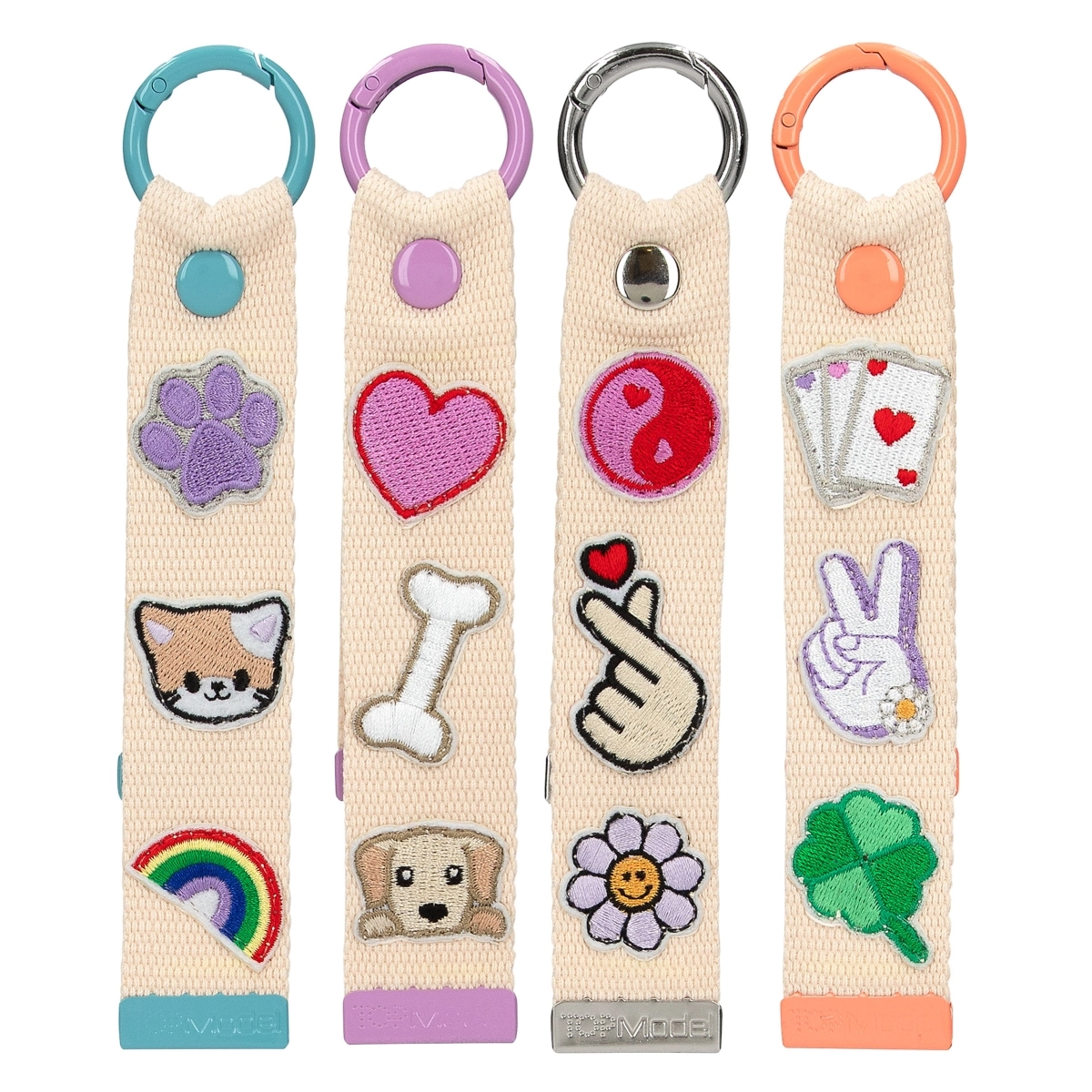 Topmodel - Clip Strap with Patches