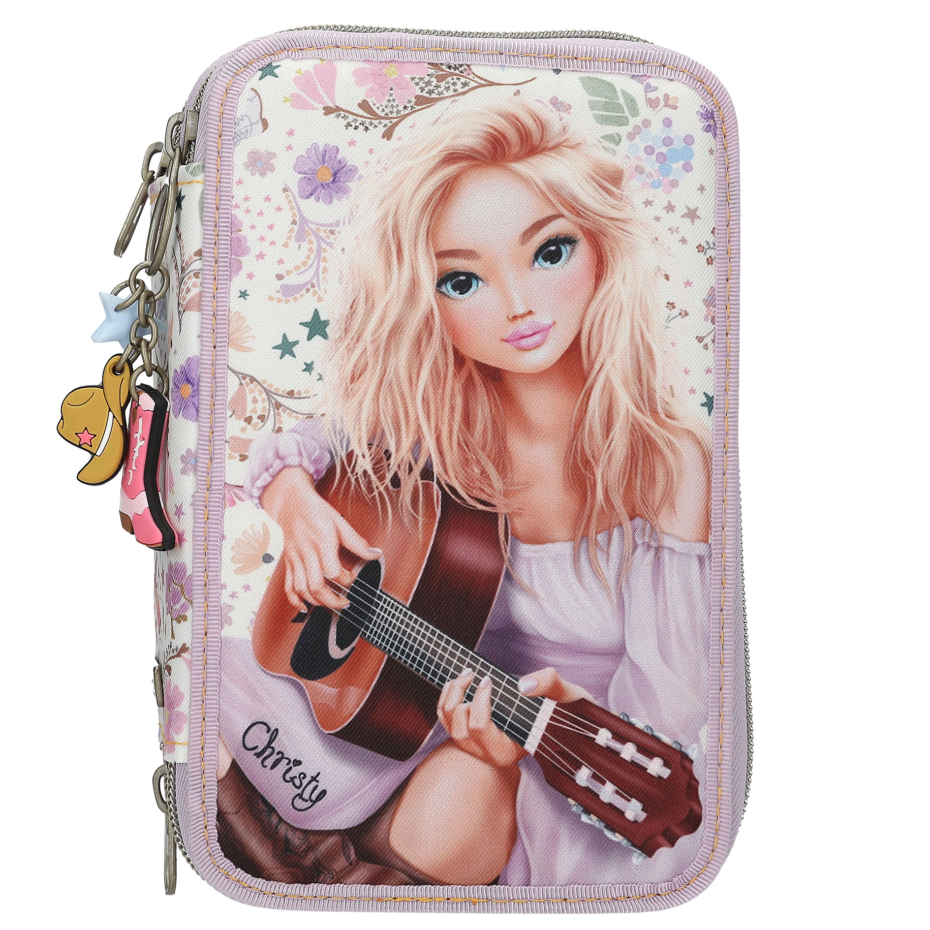 TOPModel - Triple Pencil Case COWGIRL