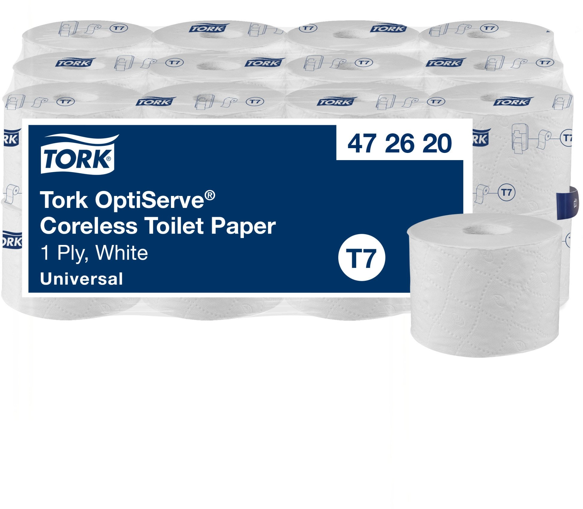 Tork OptiServe Coreless eco-friendly toilet paper
