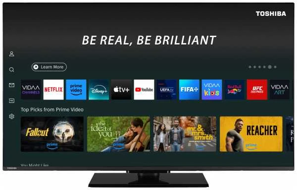 TOSHIBA 50UV3F63DG UHD VIDAA TV 50UV3F63DG