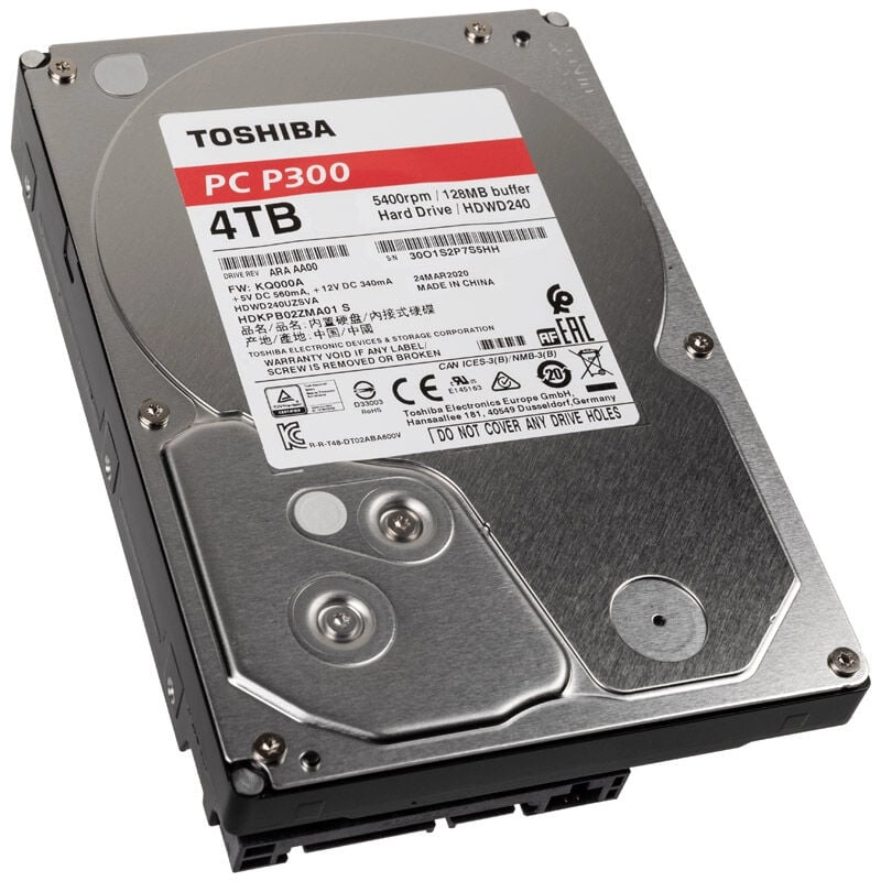 Toshiba P300 internal hard drive 4