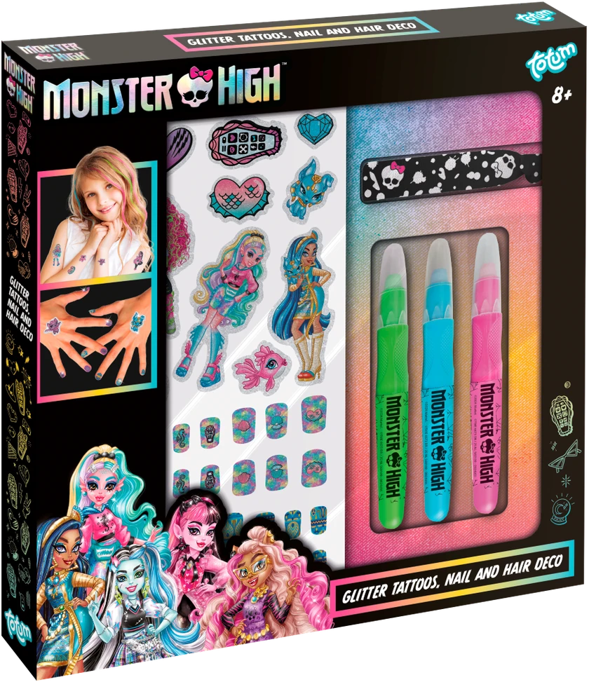 TOTUM MONSTER HIGH creative nail body