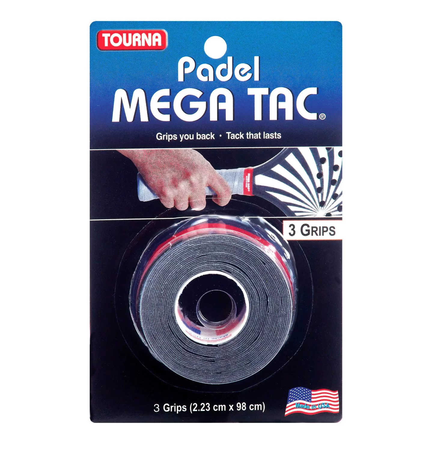 Overgrips Tourna Mega Tac Black  3