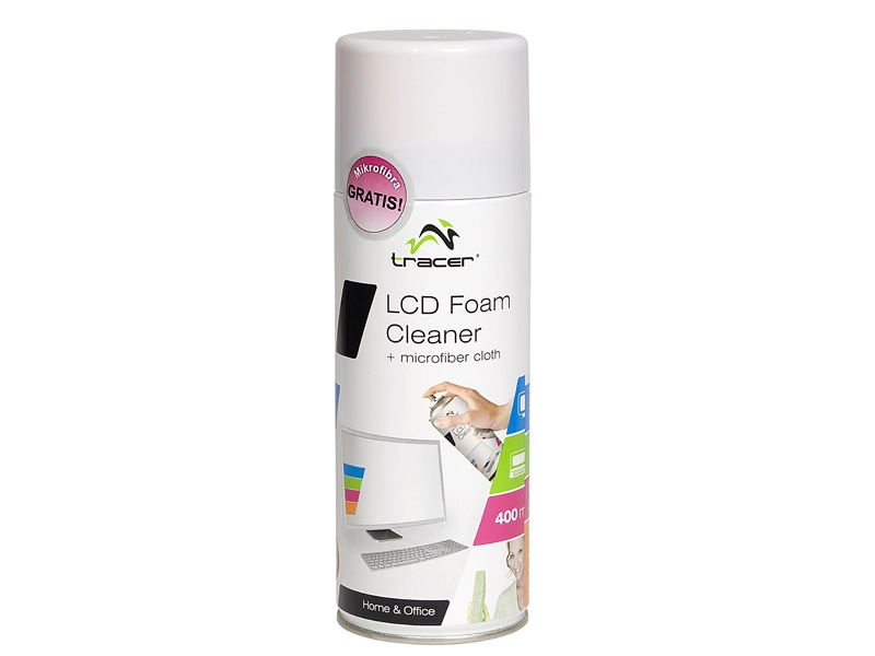 TRACER FOAM WITH MICROFIBRE WIPE 400
