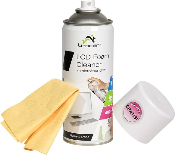 TRACER FOAM WITH MICROFIBRE WIPE 400