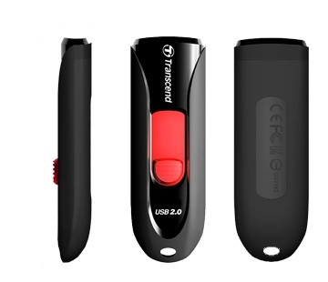 Transcend JetFlash 590 16GB Black TS16GJF590K