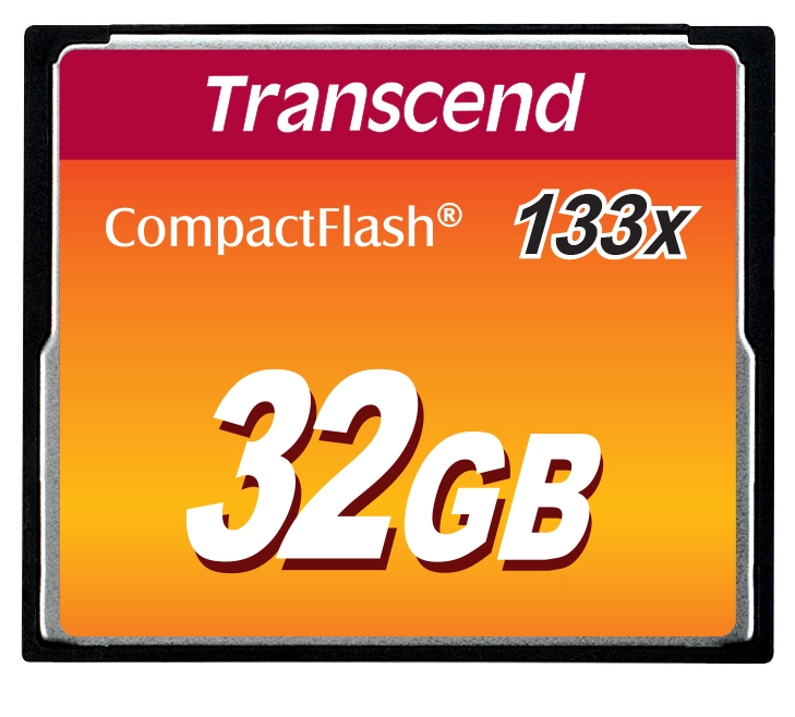 Transcend CompactFlash 133x 32GB TS32GCF133