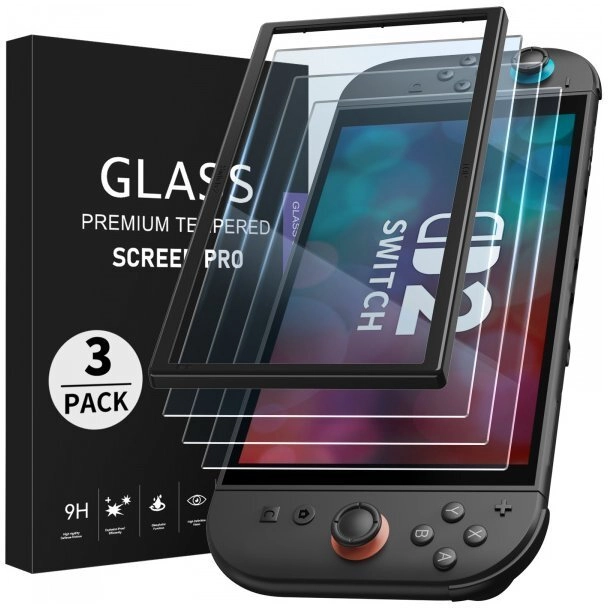 FunLab FUNLAB NS2 Screen Protector(3pcs+Film App