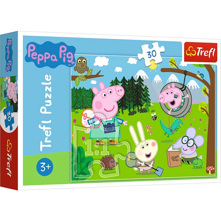 Peppa Pig Forest Expedition Jigsaw puzzle