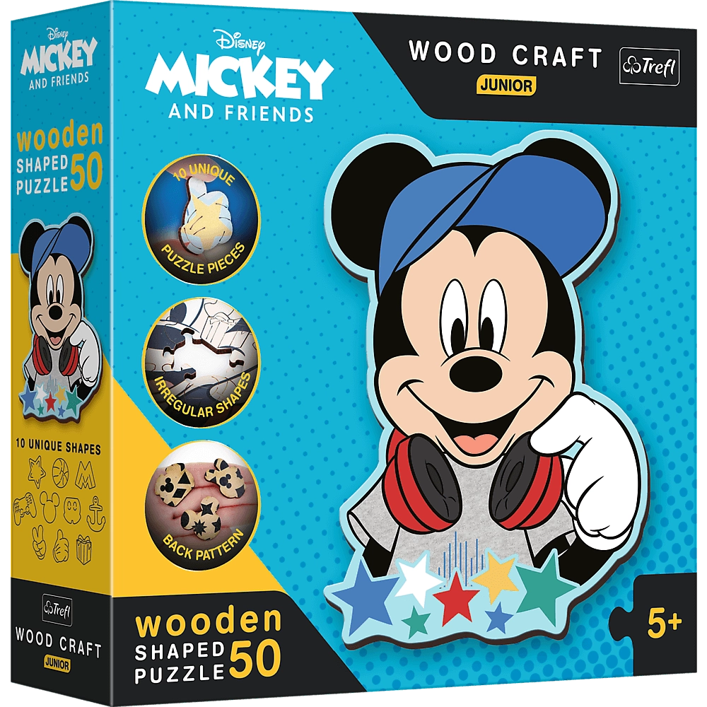 Trefl 20199 puzzle Shape puzzle 50