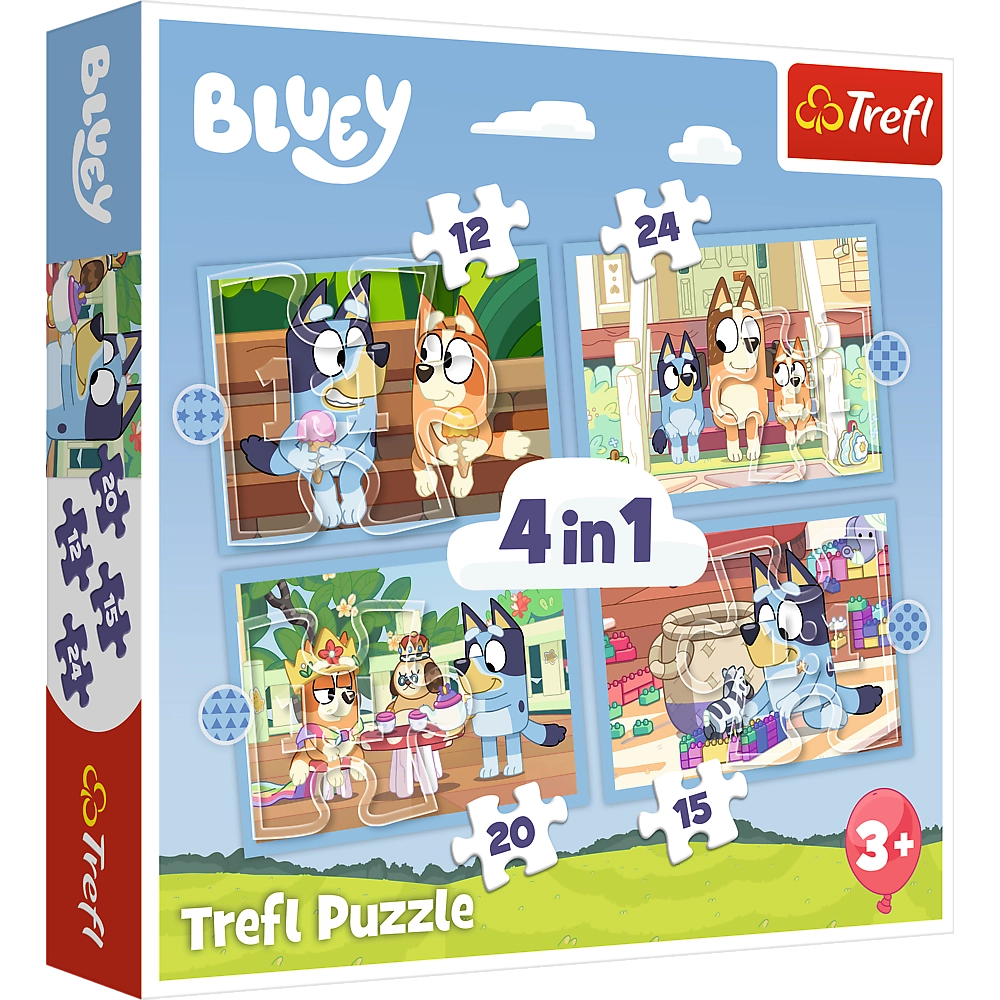 Trefl Bluey and his world Jigsaw