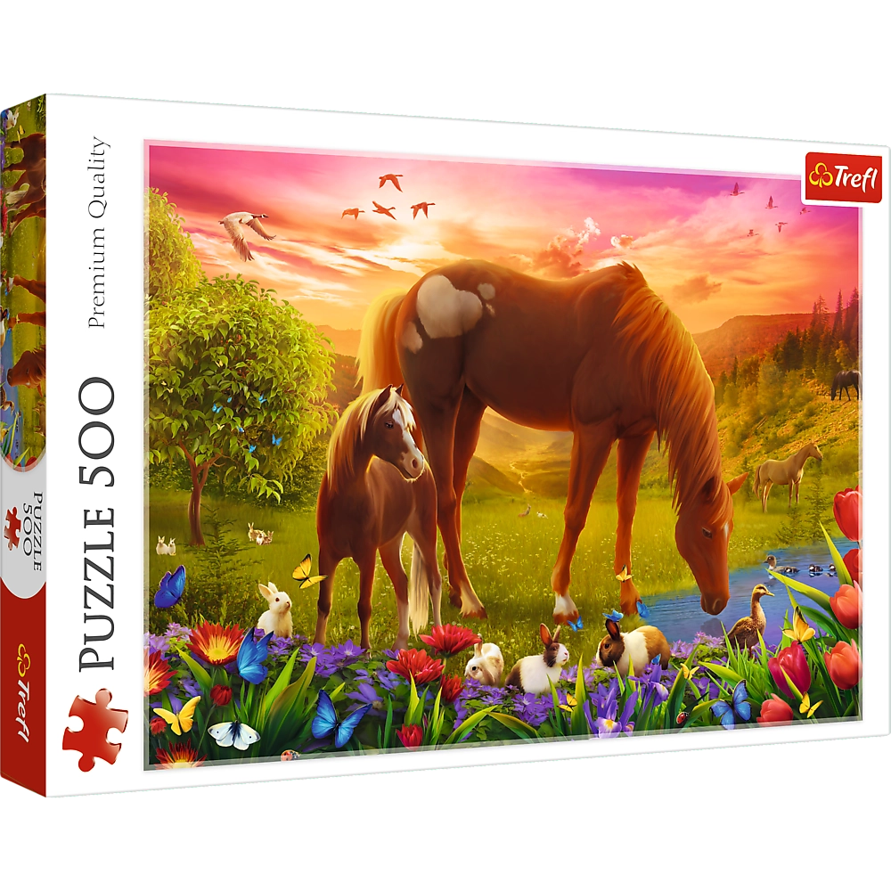 Trefl Horses in the Meadow 37451