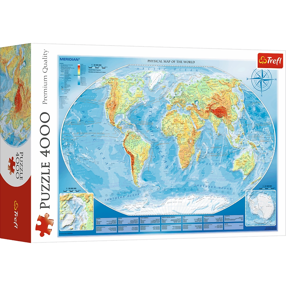 Trefl Large physical map of the