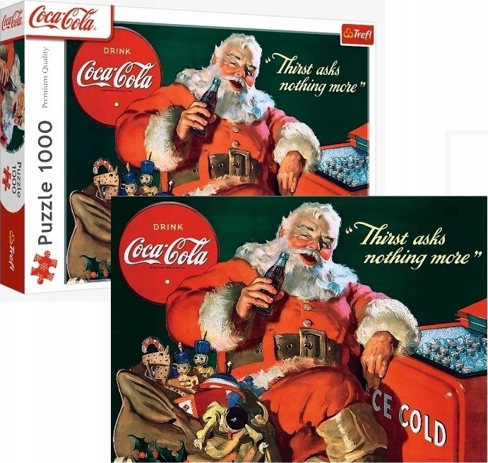PUZZLE 1000 Coca-Cola Prezenty od Mikołaja
