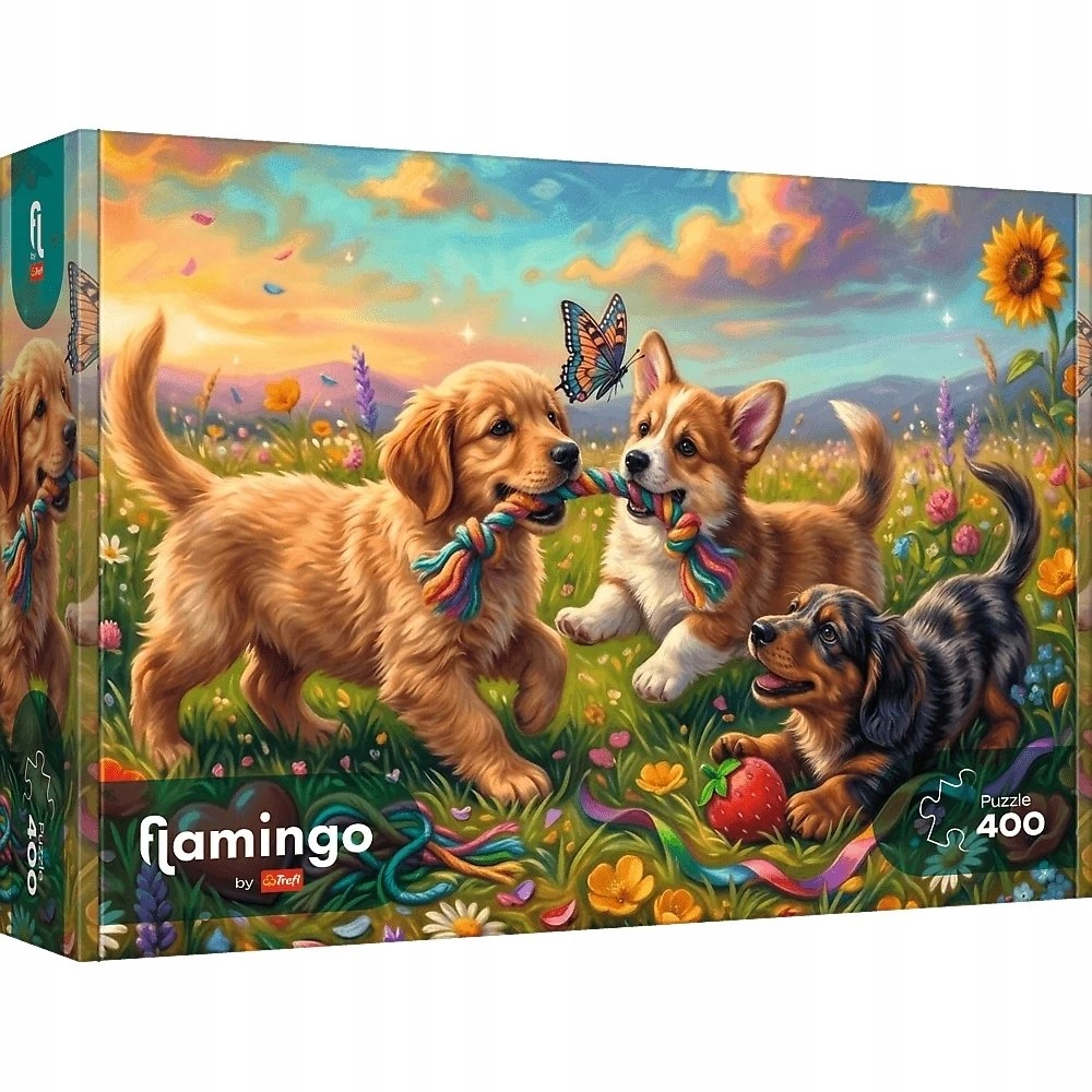 Trefl PUZZLE 400 EL CREFL PUPPIES