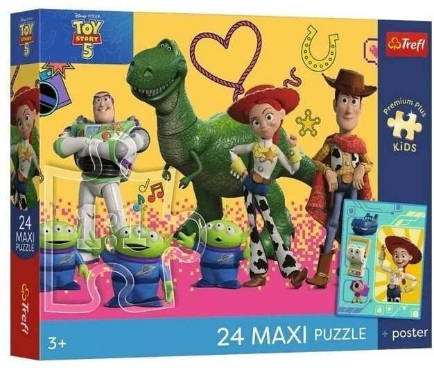 Trefl PUZZLE 24EL TREFL MAXI TOYS