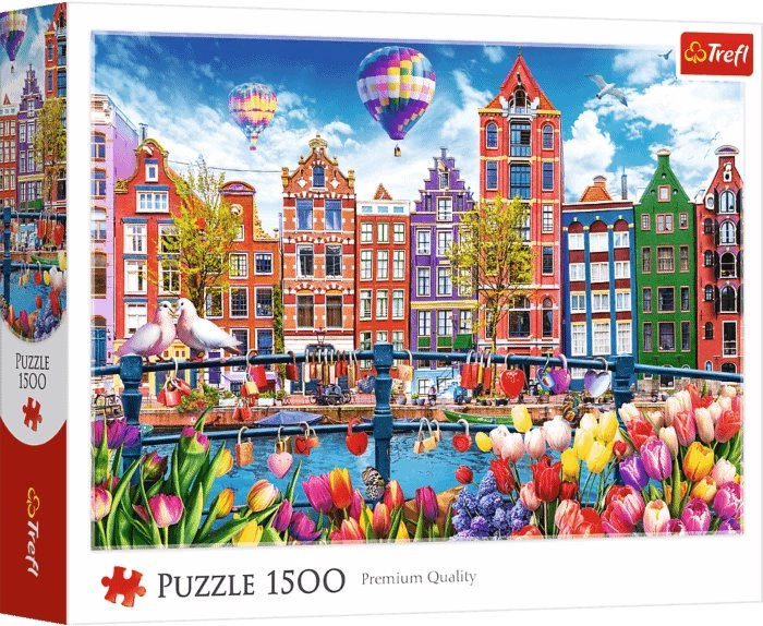PUZZLE 1500 Colorful Amsterdam 26221 15815870