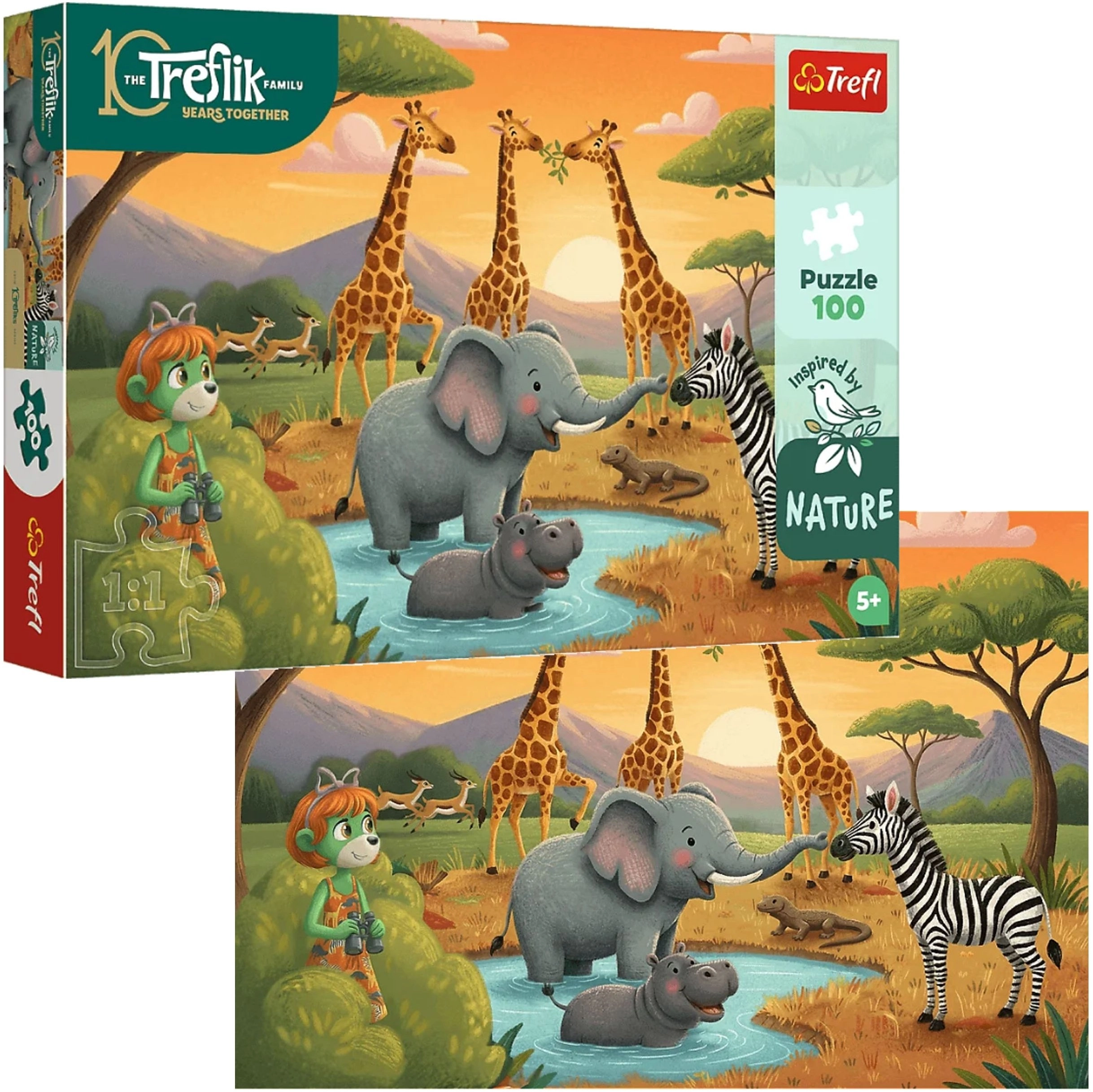 PUZZLE 100 InspiredByNature Merry Gang 16571