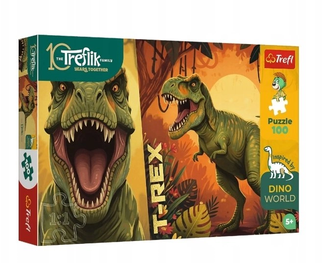 PUZZLE 100 InspiredByDinoWorld T-Rex 16578 15915420
