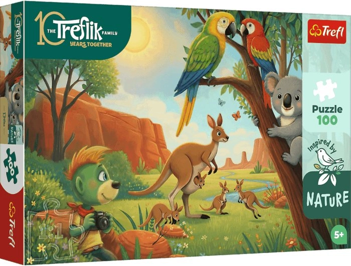 PUZZLE 100 InspiredByNature Koala i kangury