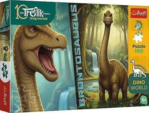 PUZZLE 100 InspiredByDinoWorld Brontosaurus 16583 15948947