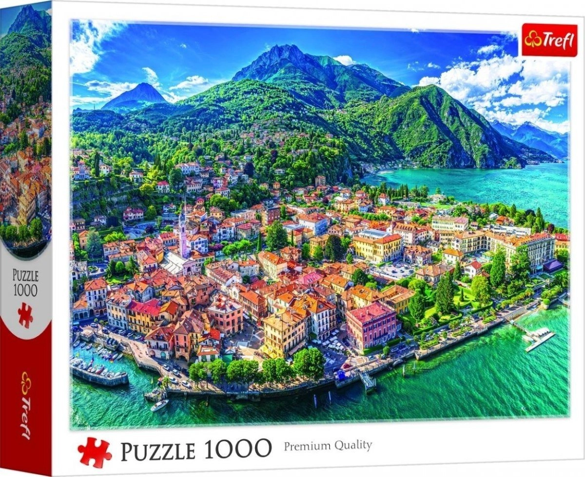 PUZZLE 1000 Menaggio over LakeComo Italians