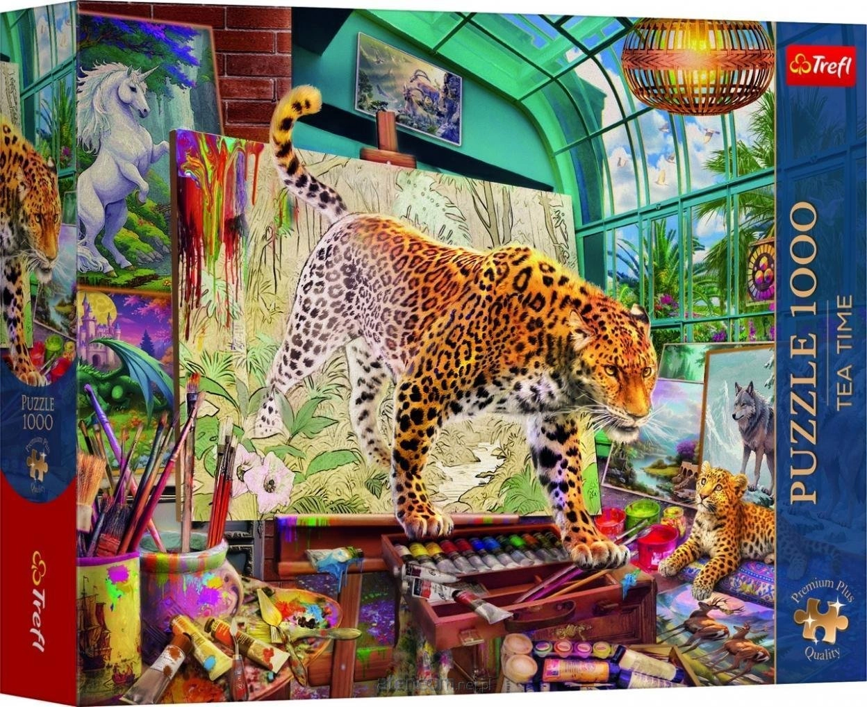 PUZZLE 1000 PremPlus TeaTime Lamparty w