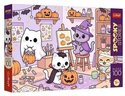 Puzzle 100 Spooky Stories - Little